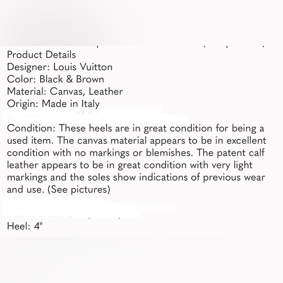 LOUIS VUITTON MONOGRAM CHERIE PUMPS/HEELS - Picture 11 of 11
